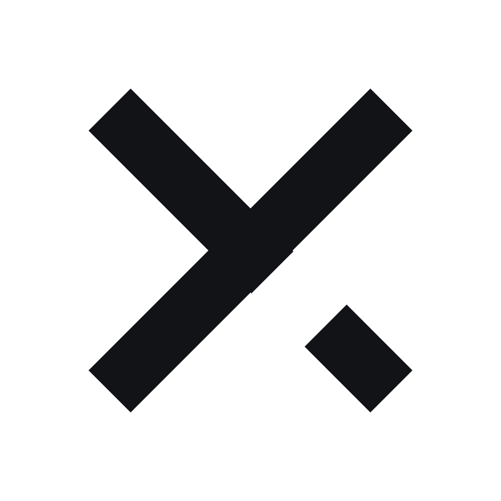 KernelX icon, one color