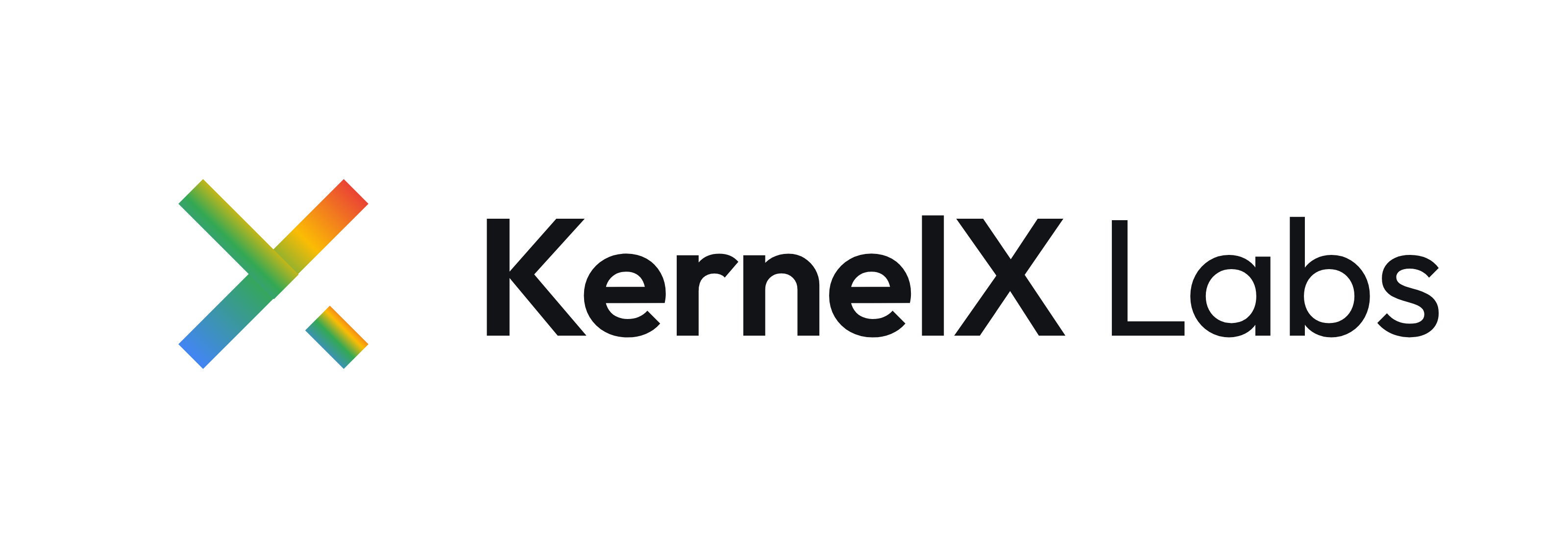 KernelX Labs lockup, full color